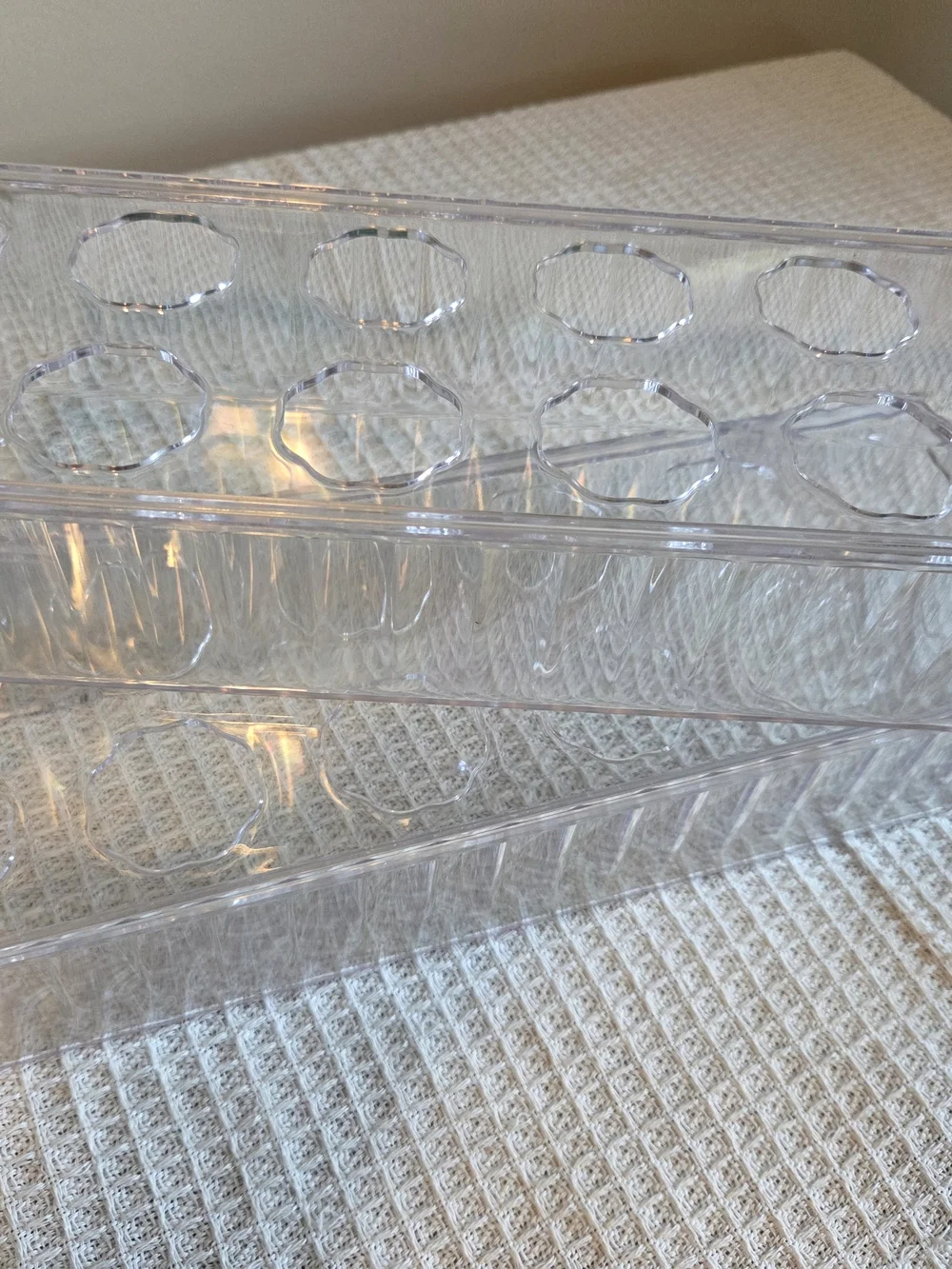 Acrylic Long Plant Vases Or Organization